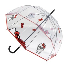 Guarda-Chuva Manual HELLO KITTY 60/8 Transparente | Ref. 299.2400000894