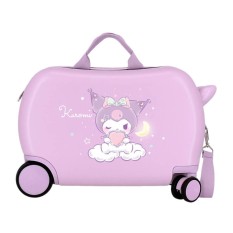Mala Infantil 45cm 4R Easyjet KUROMI Sweet Dreams Lilás | Ref. 186.4281014