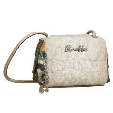 ANEKKE Bolsa de Ombro Pequena Retangular Amphora Taupe | Ref. 280.42713-542