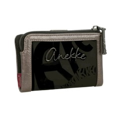 ANEKKE Carteira Média Flexível RFID Khroma Preta | Ref. 280.42609-912