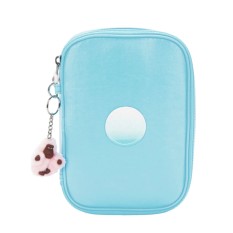 Estojo Escolar KIPLING 100 Pens Sea Blue Met | Ref. 187.KI362452D