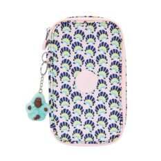 Estojo Escolar KIPLING 50 Pens Geo Shell | Ref. 187.KI370731N