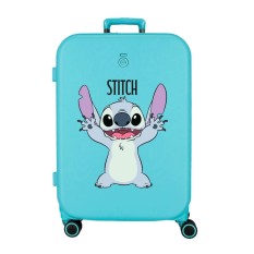 Mala de Viagem Média 70cm 4R Exp. Enso STITCH Playful Turquesa | Ref. 186.3199246