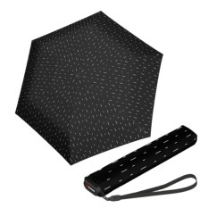 Guarda-Chuva KNIRPS Dobrável US.050 Ultra Light Slim Rain Black | Ref. 300.9500508472