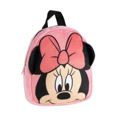 Mochila Infantil Peluche 22cm MINNIE Rosa | Ref. 299.2100005833