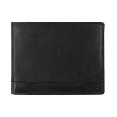 CAMEL ACTIVE Carteira Horizontal c/ Porta-Moedas Stone Preta | Ref. 91.11811