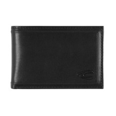 CAMEL ACTIVE Carteira Horizontal S c/ Porta-Moedas Wood Preta | Ref. 91.11793