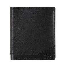 CAMEL ACTIVE Carteira Vertical c/ Porta-Moedas Stone Preta | Ref. 91.11809