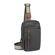 CAMEL ACTIVE Sling Mochila Pequena Bari Cinza Escuro | Ref. 91.11778