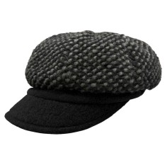 Chapéu de Senhora em Lã SOLID 42-085 Preto | Ref. 298.42085P