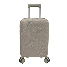 Mala de Cabine 45cm 4R Amov&iacute;veis Easyjet TALENT 45 Bege | Ref. 337.45BE