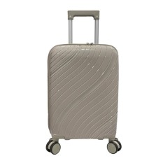 Mala de Cabine 45cm 4R Amov&iacute;veis Easyjet TALENT 46 Bege | Ref. 337.46BE