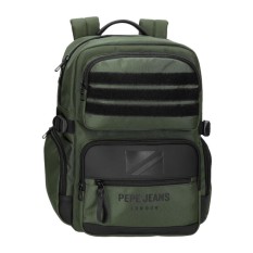 Mochila para Portátil 15” Adap. PEPE JEANS Bromley 24 Caqui | Ref. 186.7062742