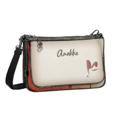 ANEKKE Bolsa de Tiracolo 3 em 1 Eikon Taupe | Ref. 280.42753-265