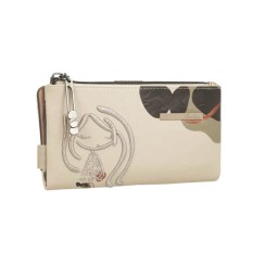 ANEKKE Carteira Grande RFID Gaia Bege | Ref. 280.42879-907