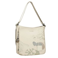 ANEKKE Mala Conversível Mochila Gaia Bege | Ref. 280.42875-072