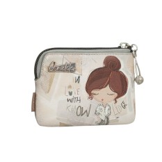 ANEKKE Porta-Moedas Pequeno Sophia 42809-019 Bege | Ref. 280.42809-019