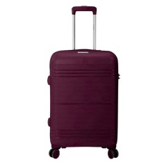 BENZI Mala de Viagem / Trolley Médio 67cm 4R BZ5749 Bordô | Ref. 288.BZ5749BOB