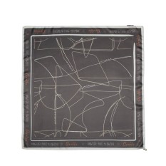 ANEKKE Lenço Quadrado Estampado Auralis Taupe | Ref. 280.42480-316