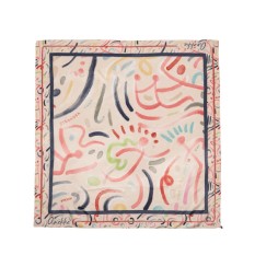 ANEKKE Lenço Quadrado Estampado Olympia Bege | Ref. 280.42460-322