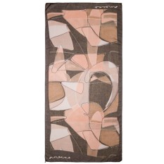 ANEKKE Lenço / Écharpe Estampado Eikon Preto / Rosa | Ref. 280.42480-051