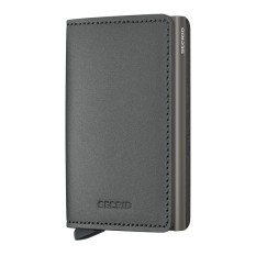 Carteira SECRID Slimwallet Matte Satin Steel | Ref. 297.SMS-S