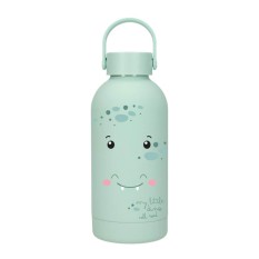 Garrafa Térmica 350ml. ROLL ROAD My Little Dino Menta | Ref. 186.3183144