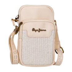 Bolsa de Tiracolo Porta Telemóvel PEPE JEANS Clara Bege | Ref. 186.7395241