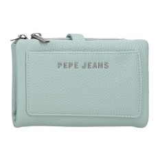 Carteira Porta-Moedas Removível PEPE JEANS Paola Verde Turquesa | Ref. 186.7448341