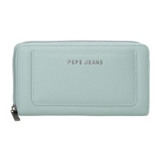 Carteira de Senhora com Fecho PEPE JEANS Paola Verde Turquesa | Ref. 186.7448541