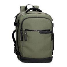 Mochila/Pasta para Portátil 15.6" Adapt. PEPE JEANS Dorking Khaki, Modelo: Mochila / Pasta, Cor: Khaki