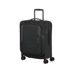 SAMSONITE Mala de Cabine / Trolley 55cm 4R Exp Glazed Preta | Ref. 92.159765-1041