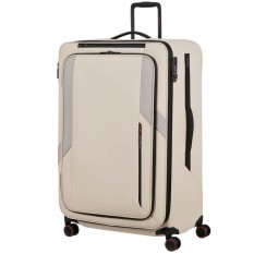 SAMSONITE Mala Viagem / Trolley Gigante 84cm 4R Exp Glazed Areia | Ref. 92.159768-2038