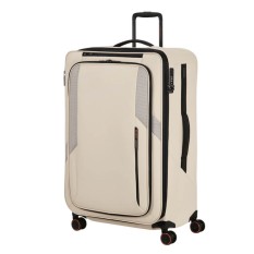 SAMSONITE Mala Viagem / Trolley Grande 78cm 4R Exp Glazed Areia | Ref. 92.159767-2038