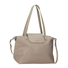 Saco de Ombro Médio PEPE JEANS Leire Taupe | Ref. 186.7517542