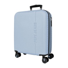 Mala de Cabine/Trolley 55cm 4R Exp. PEPE JEANS Montana Azul Claro | Ref. 186.7568643