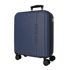 Mala de Cabine/Trolley 55cm 4R Exp. PEPE JEANS Montana Azul Escuro | Ref. 186.7568642