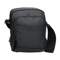 Bolsa de Tiracolo Média 2C PEPE JEANS Dorking Preta | Ref. 186.7465341