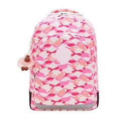 Mochila para Portátil 15" KIPLING Class Room Pink Palm | Ref. 187.40KI70901BV