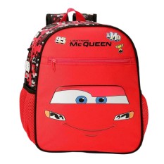 Mochila Pré-Escolar 33cm Adap. CARS McQueen Red Vermelha | Ref. 186.42122F1