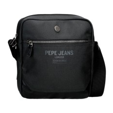 Bolsa de Tiracolo para Tablet PEPE JEANS Berwick Preta | Ref. 186.7475641