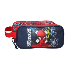 Estojo Escolar 3 Compartimentos Gravity of SPIDERMAN Azul Marinho | Ref. 186.4264711