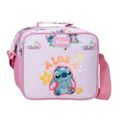 Lancheira Térmica Adaptável STITCH You & Me Malva, Modelo: Lancheira Térmica, Cor: Malva