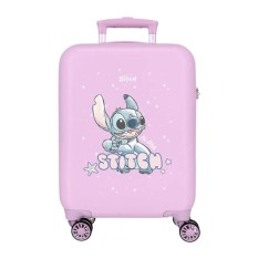Mala de Cabine / Trolley 50cm 4R STITCH Lovely Lilás | Ref. 186.3161142