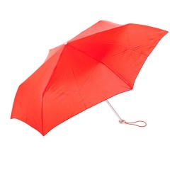 Samsonite Guarda-Chuva Dobrável Feminino Manual ALU DROP S Vermelho - Ref. 92CK100310