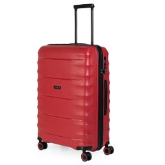 Jaslen Mala/Trolley de Viagem Médio 66cm 4 Rodas Spinner DUBLIN Vermelho - Ref. 237.16100006B