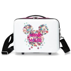 Necessaire Adaptável a Trolley MINNIE Sunny Day Flores Fuchsia | Ref. 186.3053921