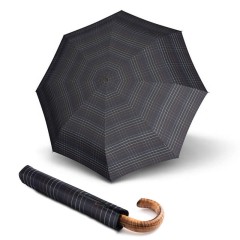 Guarda-Chuva Knirps Large Strick Automático Check Black | Ref. 300.9555705290