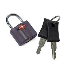 Benzi Acessórios Cadeado com Chave TSA Preto | Ref 288.TSA002