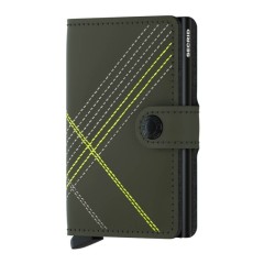 Secrid MINIWALLET Stitch Linea Lime | Ref. 297.MST-LL